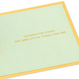 Signature Paper Wonder Pop Up Mothers Day Card or Birthday Card for Mom (Birdhouse)