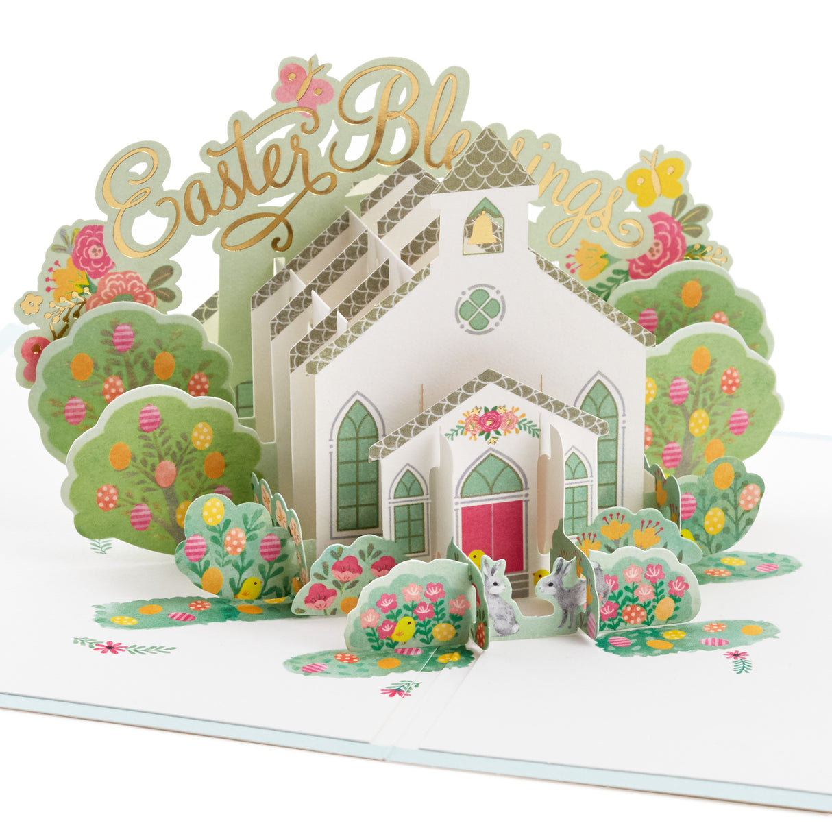 Signature Paper Wonder Religious Pop Up Easter Card (Easter Blessings)