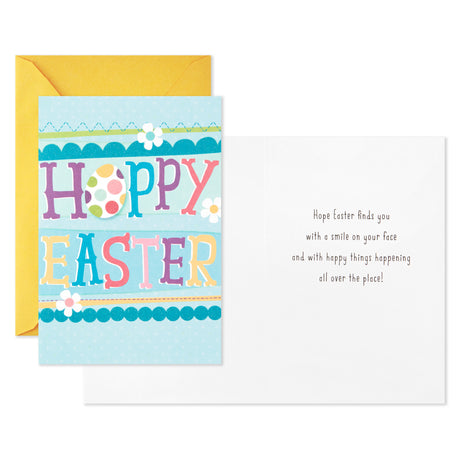 Pack of Easter Cards, Hoppy Easter (10 Cards with Envelopes)