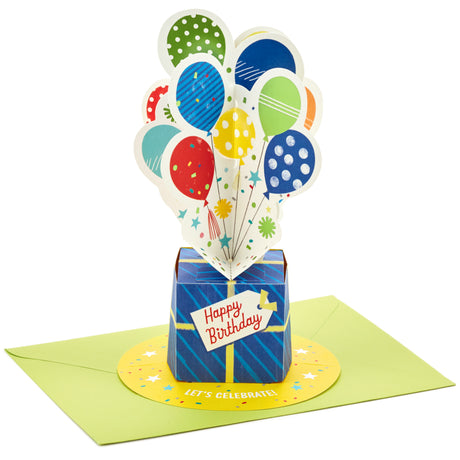  Paper Wonder Birthday Pop Up Card (Balloons)