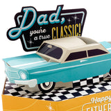 Paper Wonder Displayable Pop Up Fathers Day Card for Dad (Classic Car)