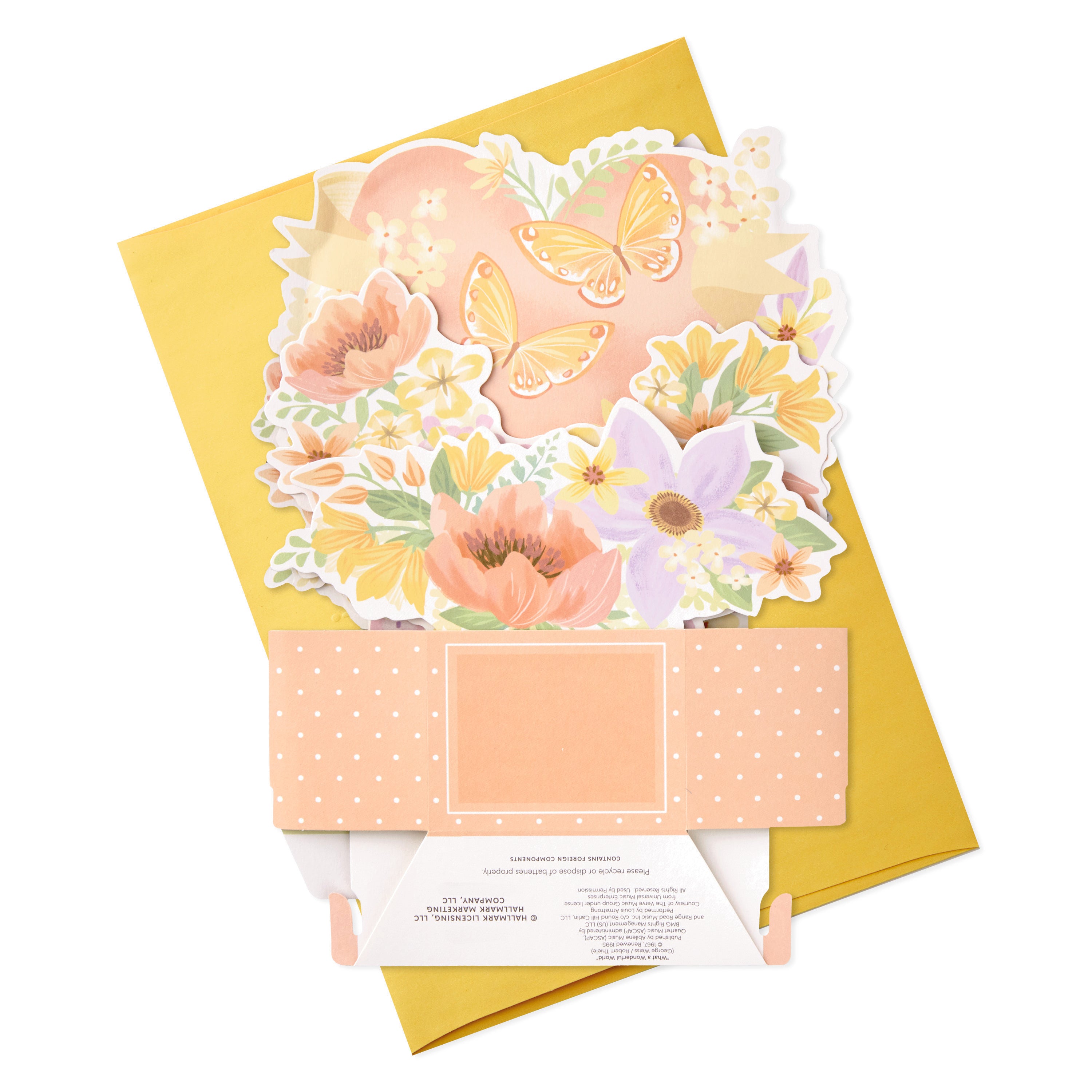  Paper Wonder Anniversary Pop Up Card for Wife or Girlfriend (Displayable Bouquet with Music)