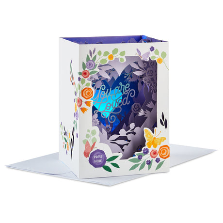 Paper Wonder Musical Pop Up Mothers Day Card (You Are Loved)