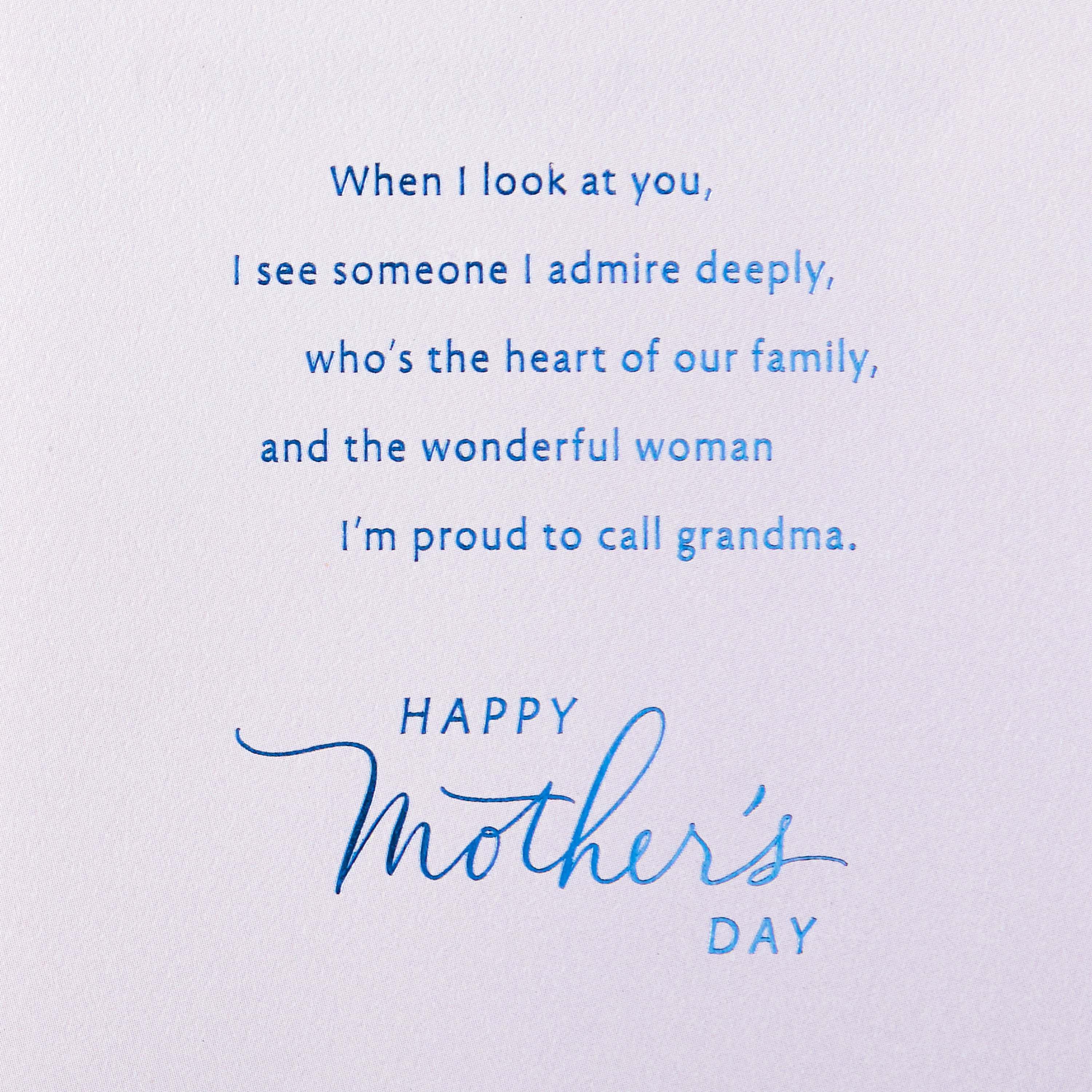Mother's Day Card for Grandmother (Wonderful Woman)