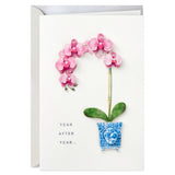 Signature Birthday Card for Her (Orchid)