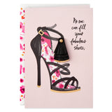 Signature Birthday Card for Friend (Fabulous Shoes)