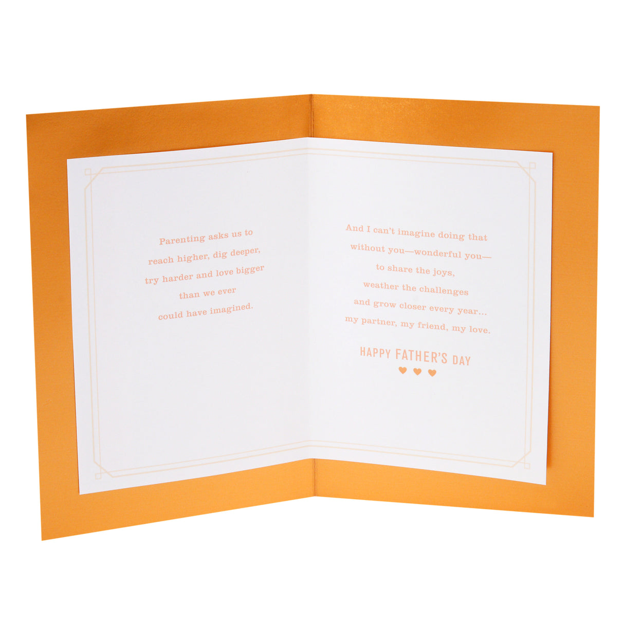 Wood Father's Day Card for Husband or Boyfriend (Love That's Forever)
