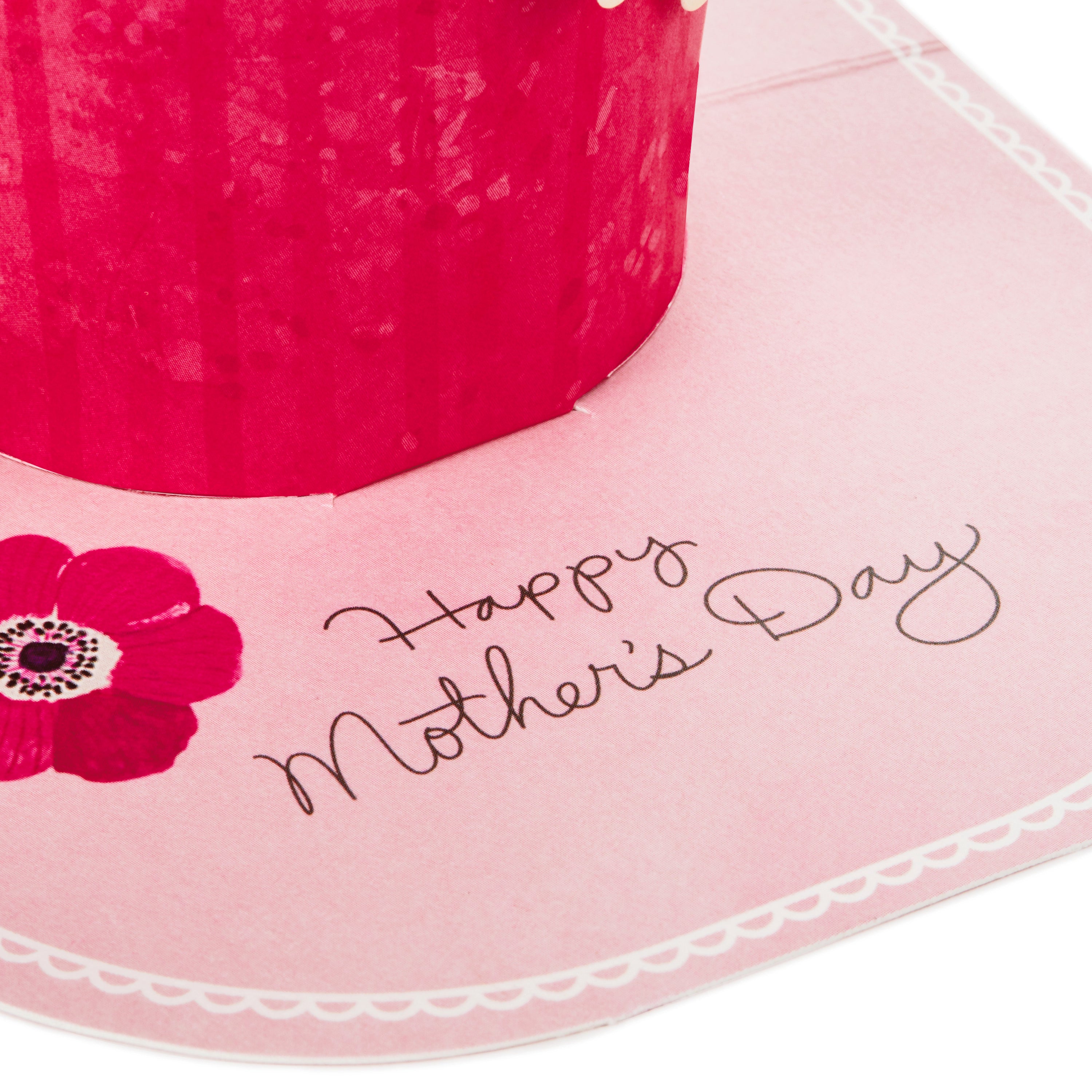 Paper Wonder Mothers Day Pop Up Card (Flower Bouquet, You Deserve This Day)