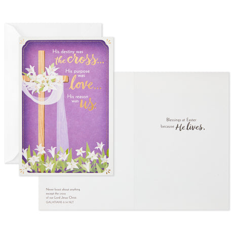 Dayspring Pack of Religious Easter Cards, Blessings at Easter (10 Cards with Envelopes)