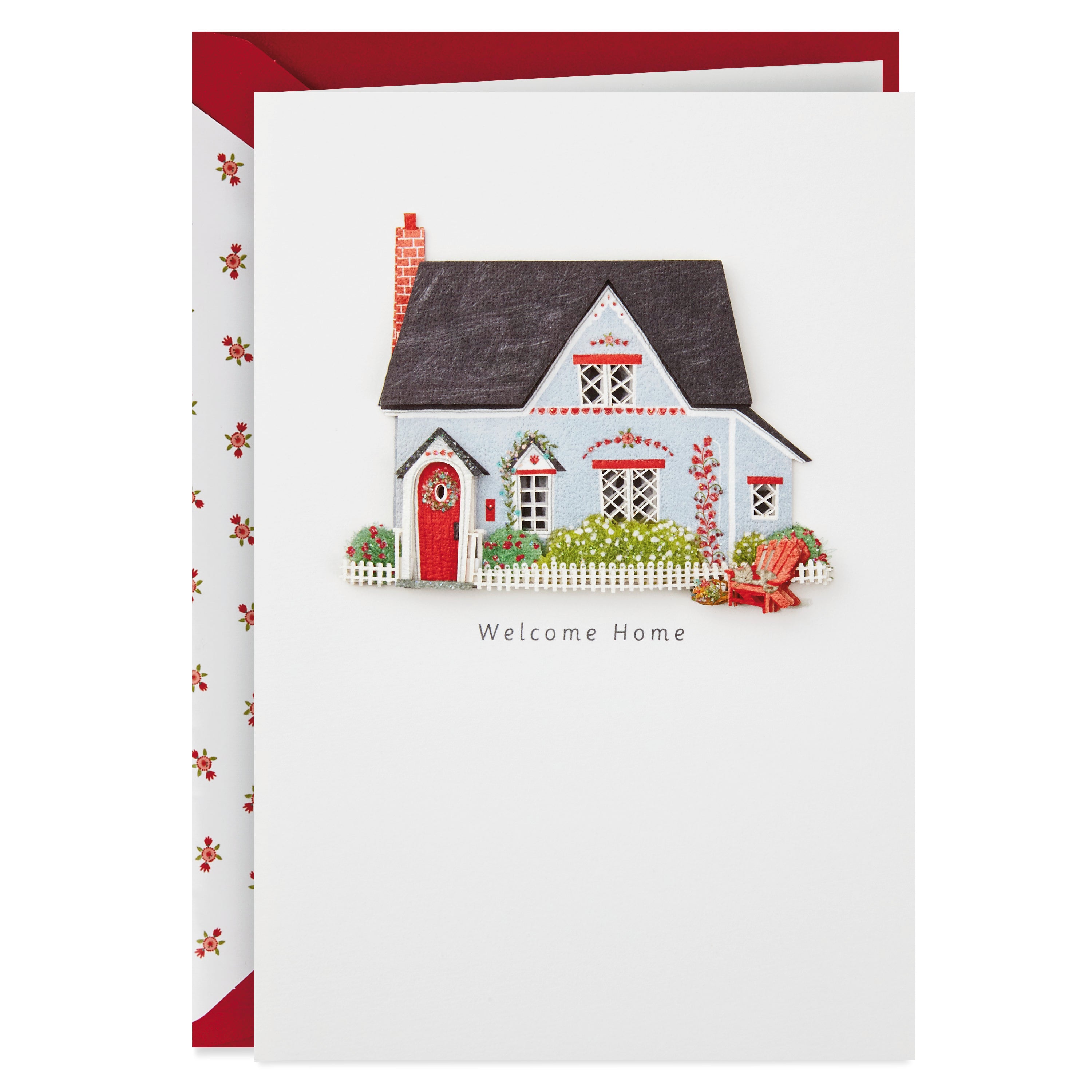 Signature Handmade Housewarming Card (Welcome Home House)