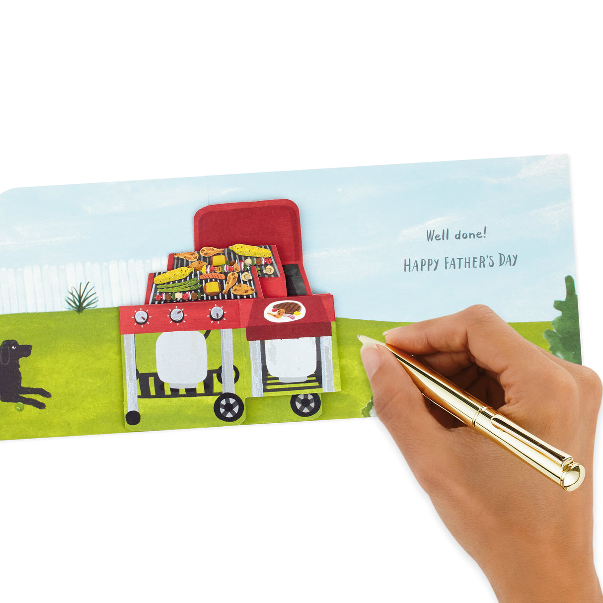 Paper Wonder Pop Up Fathers Day Card (Barbecue)