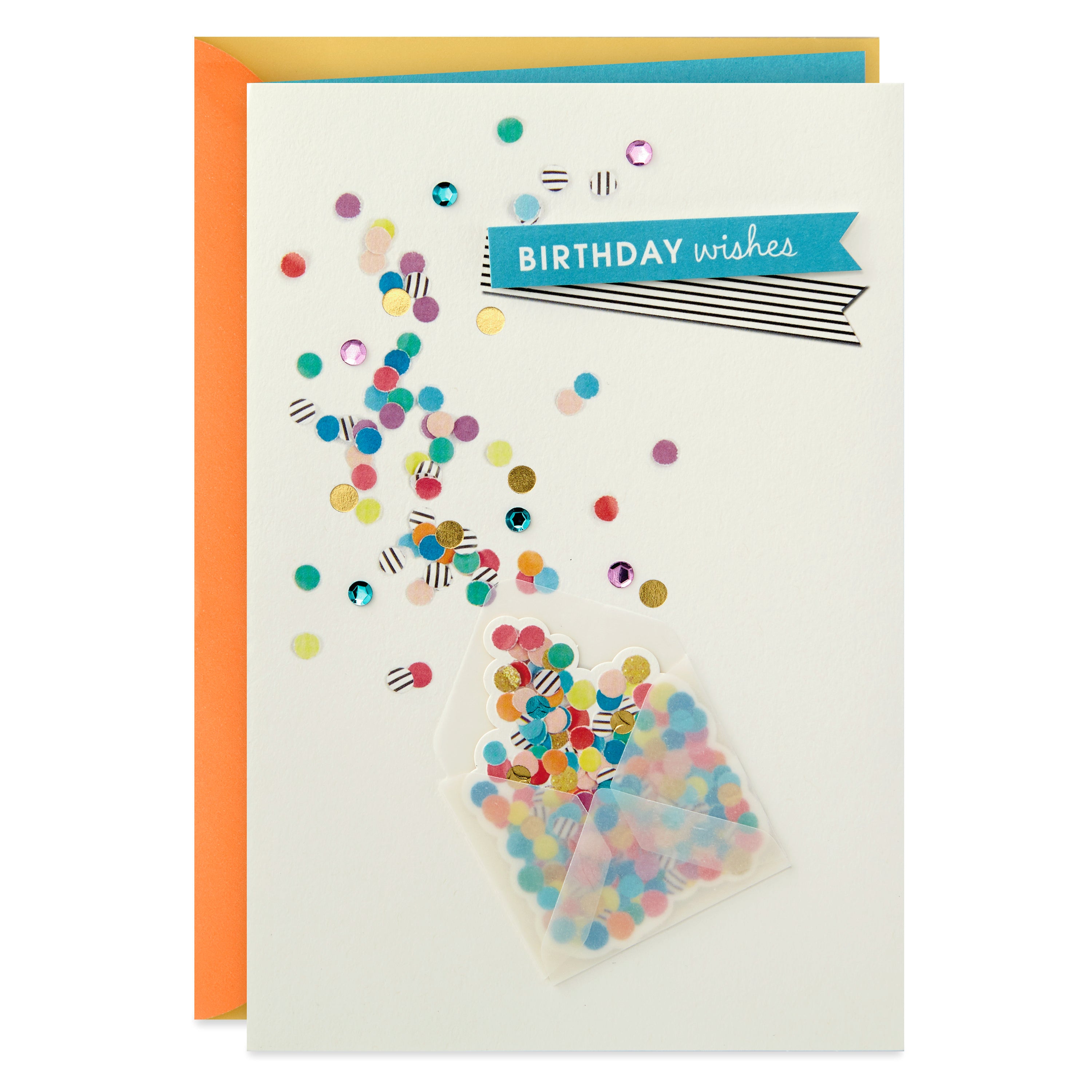 Birthday Card (Envelope with Confetti)