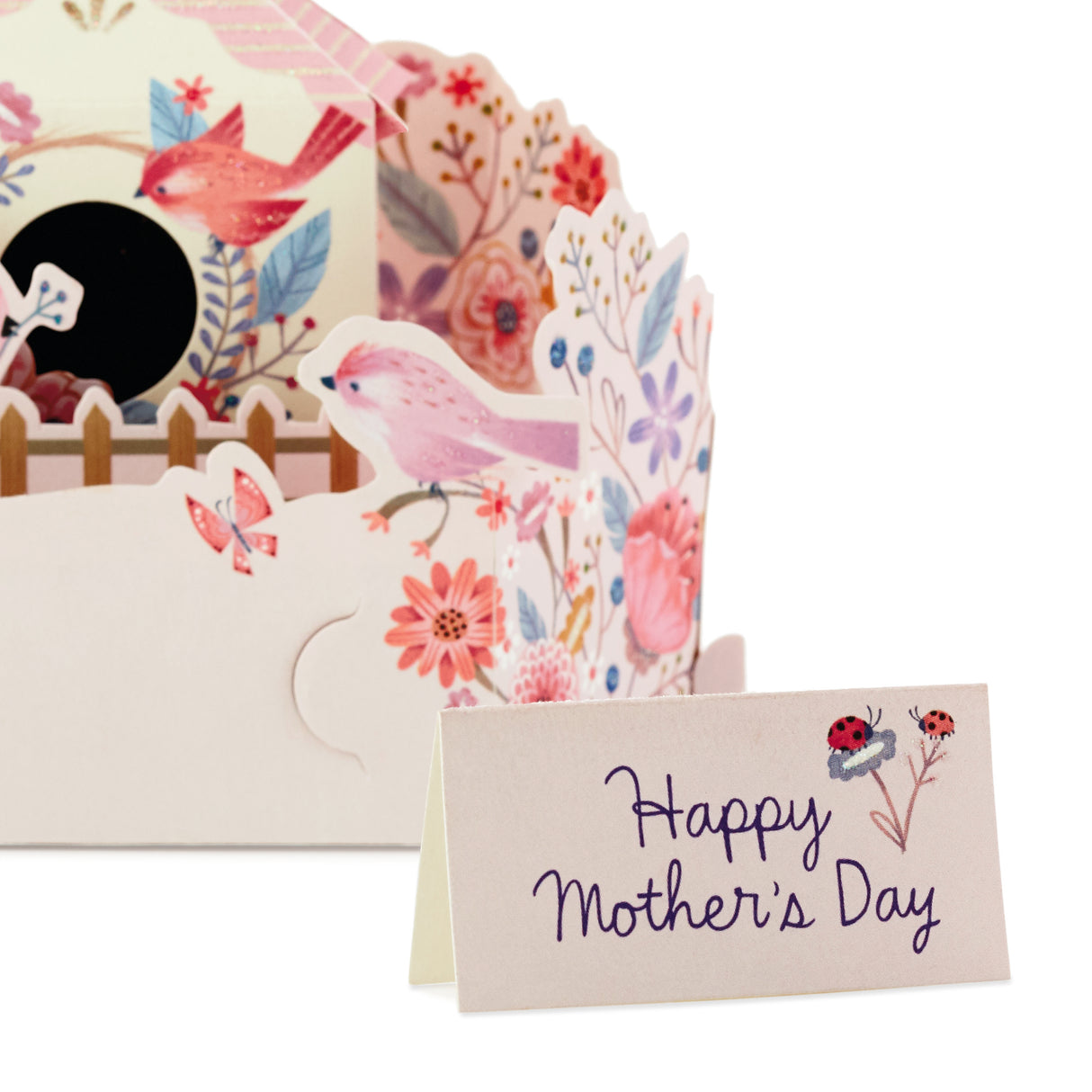 Pop Up Mothers Day Card (Displayable Bird House)