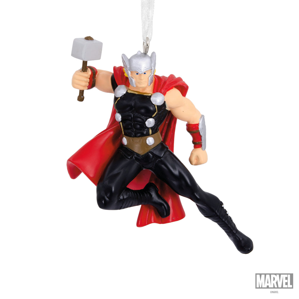 Marvel Thor With Mjolnir Christmas Ornament