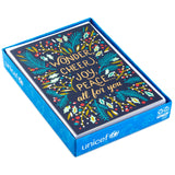 UNICEF Boxed Christmas Cards Assortment, Wonder and Peace (12 Cards and 13 Envelopes)